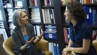CPTR faculty members in conversation